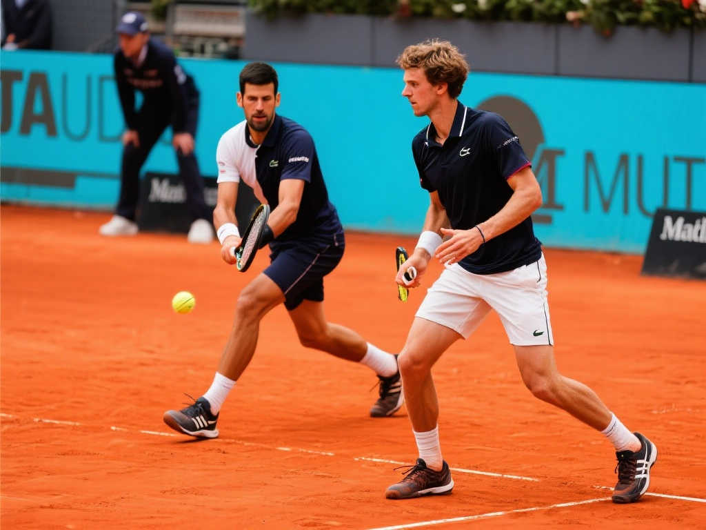 ATP1000马德里大师赛对阵揭晓：德约迎战德雷珀，鲁内挑战弗里茨